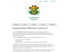 Tablet Screenshot of newmillenniumcentre.com